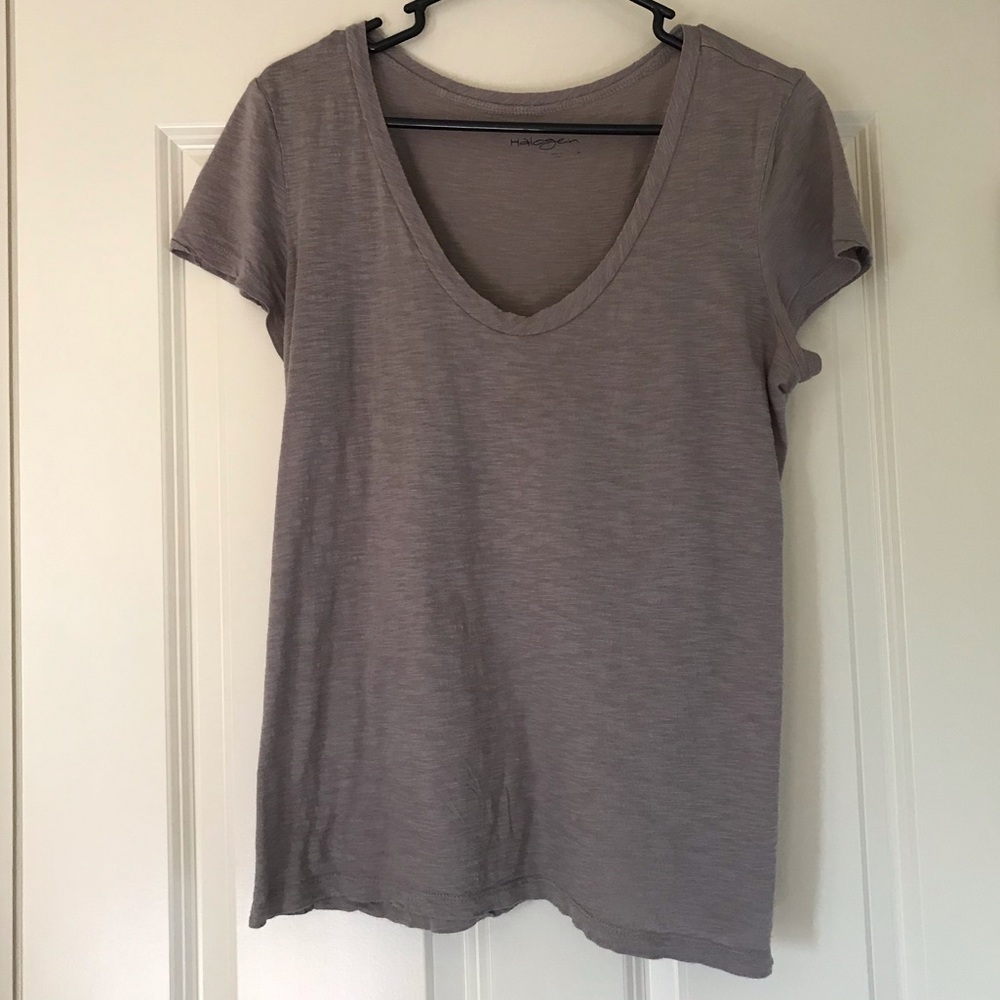 Tan/Taupe short sleeve shirt